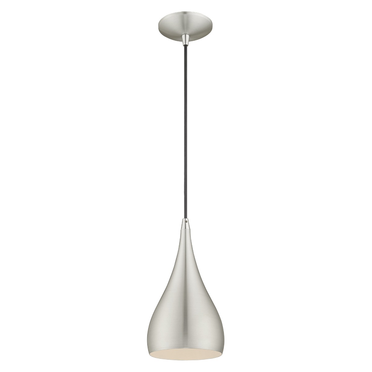 LIVEX LIGHTING 41171-66 Metal Shade Mini Pendant Edmonton