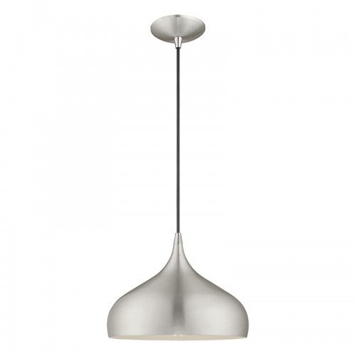 LIVEX LIGHTING 41172-66 Metal Shade Mini Pendant Toronto