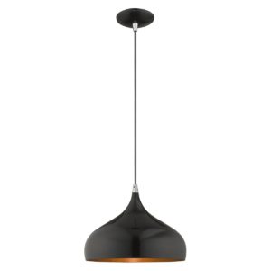 LIVEX LIGHTING 41172-68 Metal Shade Mini Pendant Vancouver