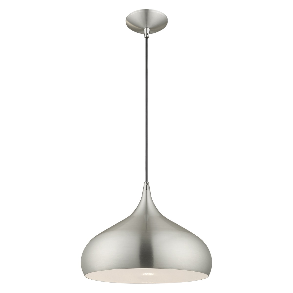 LIVEX LIGHTING 41173-66 Metal Shade Mini Pendant Calgary