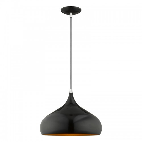 LIVEX LIGHTING 41173-68 Metal Shade Mini Pendant Fredericton