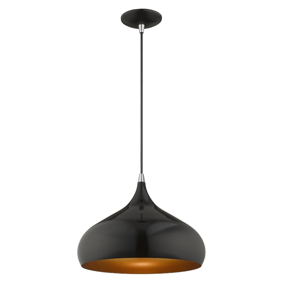 LIVEX LIGHTING 41173-68 Metal Shade Mini Pendant Fredericton