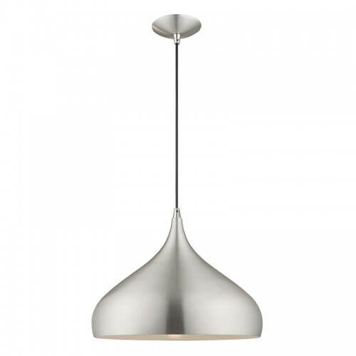 LIVEX LIGHTING 41174-66 Metal Shade Mini Pendant Fredericton