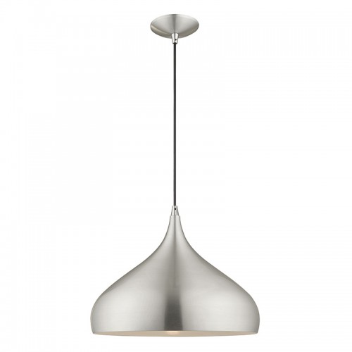 LIVEX LIGHTING 41174-66 Metal Shade Mini Pendant Fredericton
