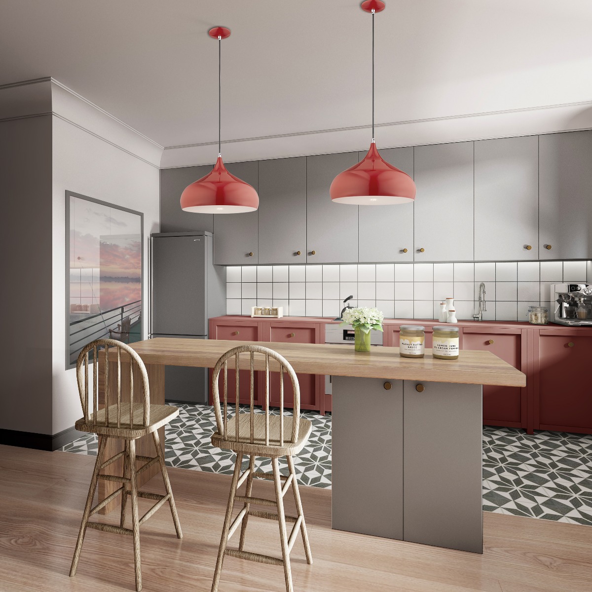LIVEX LIGHTING 41174-72 Metal Shade Mini Pendant Quebec City