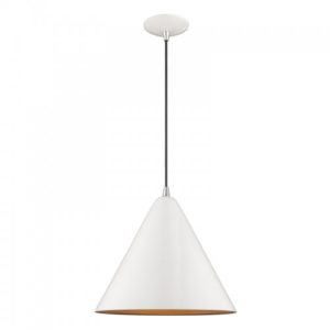 LIVEX LIGHTING 41176-69 Metal Shade Mini Pendant Vancouver