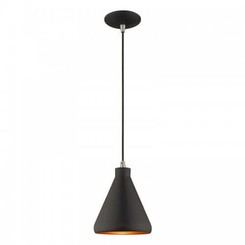 LIVEX LIGHTING 41177-04 Metal Shade Mini Pendant Mississauga