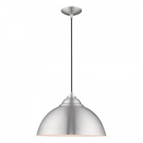 LIVEX LIGHTING 41180-66 Metal Shade Mini Pendant Montreal