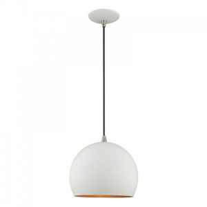 LIVEX LIGHTING 41181-03 Metal Shade Mini Pendant Toronto