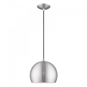 LIVEX LIGHTING 41181-66 Metal Shade Mini Pendant Vancouver