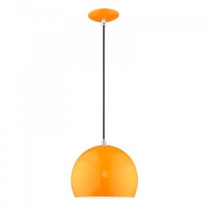 LIVEX LIGHTING 41181-77 Metal Shade Mini Pendant Toronto