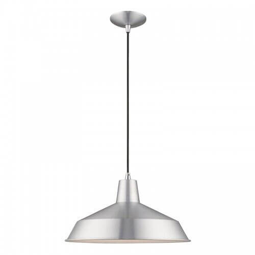 LIVEX LIGHTING 41183-66 Metal Shade Mini Pendant Halifax
