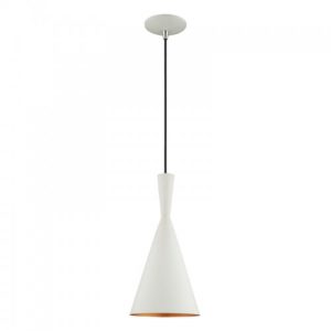 LIVEX LIGHTING 41185-03 Metal Shade Mini Pendant Vancouver