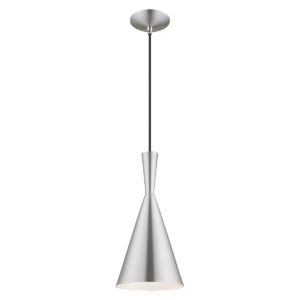 LIVEX LIGHTING 41185-66 Metal Shade Mini Pendant