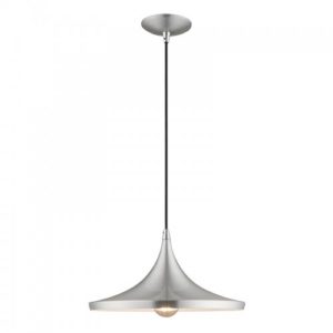 LIVEX LIGHTING 41187-66 Metal Shade Mini Pendant Vancouver