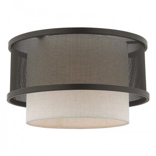 LIVEX LIGHTING 41207-07 Braddock Ceiling Mount Edmonton