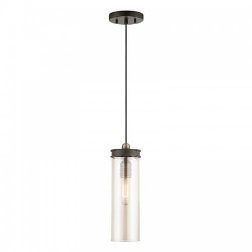 LIVEX LIGHTING 41227-07 Art Glass Mini Pendant Winnipeg