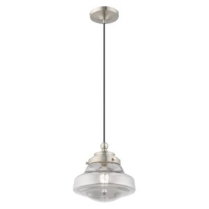 LIVEX LIGHTING 41242-91 Art Glass Mini Pendant Montreal