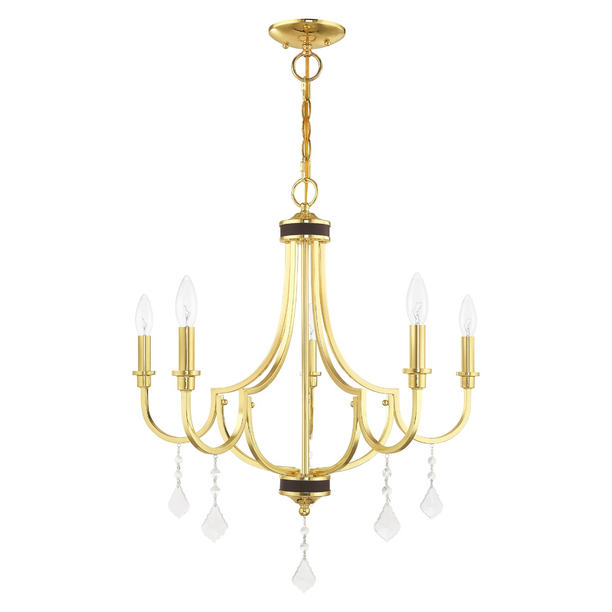 LIVEX LIGHTING 41275-02 Glendale Chandelier Montreal
