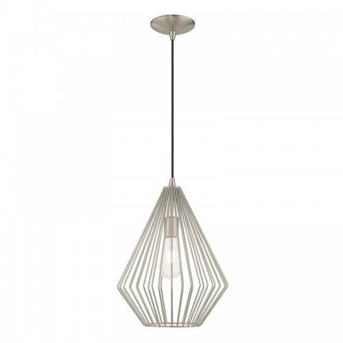 LIVEX LIGHTING 41325-91 Geometric Shade Mini Pendant Vancouver