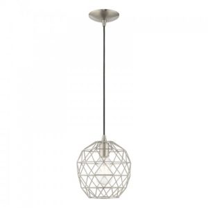 LIVEX LIGHTING 41326-91 Geometric Shade Mini Pendant Quebec City
