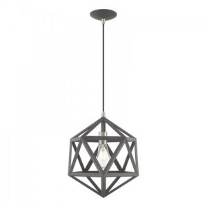 LIVEX LIGHTING 41328-76 Geometric Shade Mini Pendant Toronto