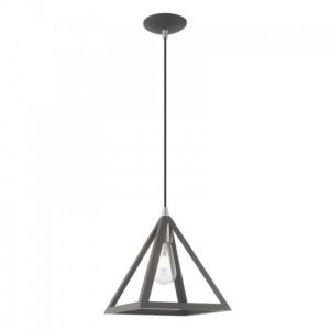 LIVEX LIGHTING 41329-76 Geometric Shade Mini Pendant Fredericton