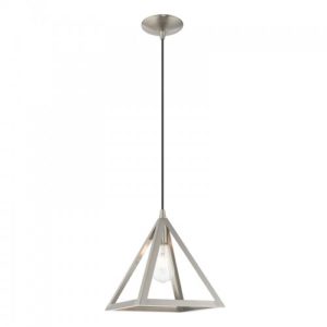 LIVEX LIGHTING 41329-91 Geometric Shade Mini Pendant Vancouver