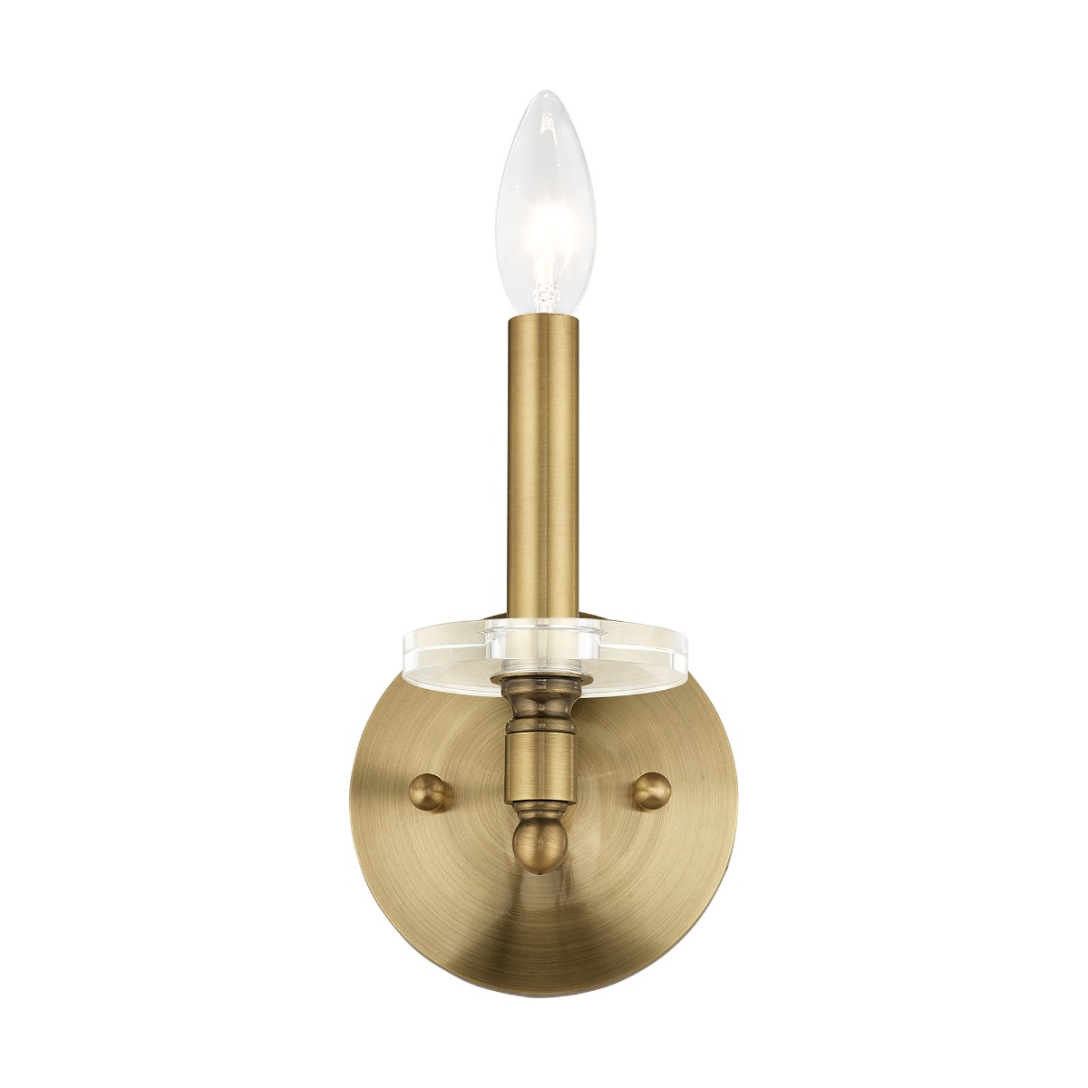 LIVEX LIGHTING 42701-01 Bancroft Wall Sconce Fredericton