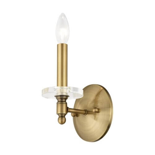 LIVEX LIGHTING 42701-01 Bancroft Wall Sconce Fredericton