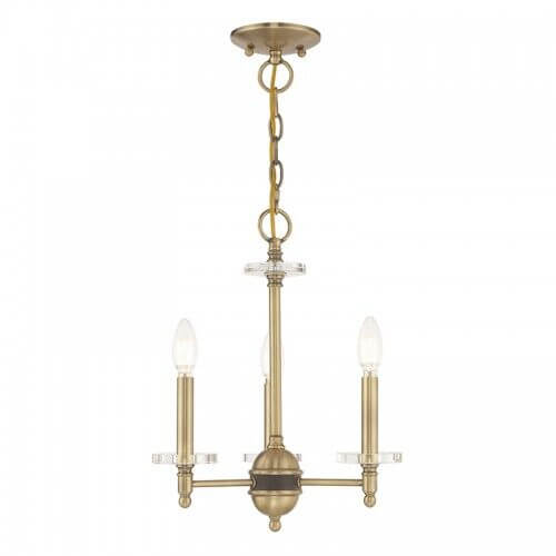 LIVEX LIGHTING 42703-01 Bancroft Mini Chandelier Fredericton