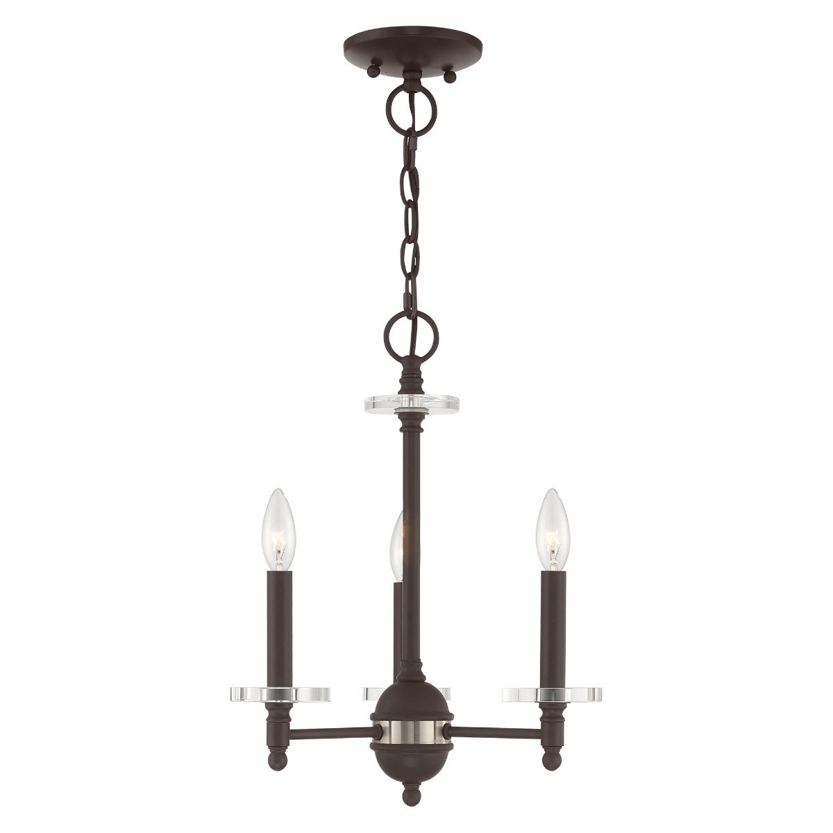 LIVEX LIGHTING 42703-07 Bancroft Mini Chandelier Montreal