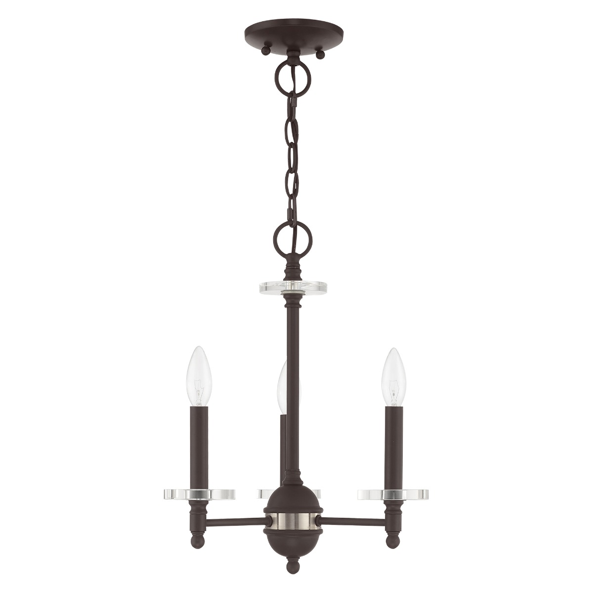LIVEX LIGHTING 42703-07 Bancroft Mini Chandelier Montreal