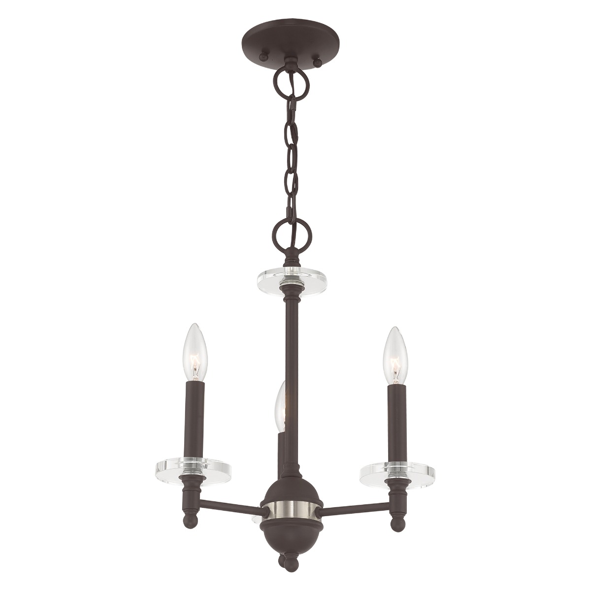 LIVEX LIGHTING 42703-07 Bancroft Mini Chandelier Montreal