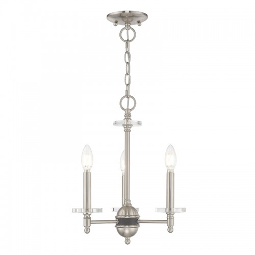 LIVEX LIGHTING 42703-91 Bancroft Mini Chandelier Montreal