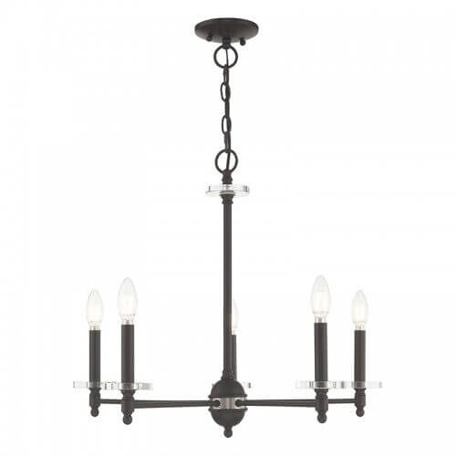 LIVEX LIGHTING 42705-07 Bancroft Chandelier Montreal