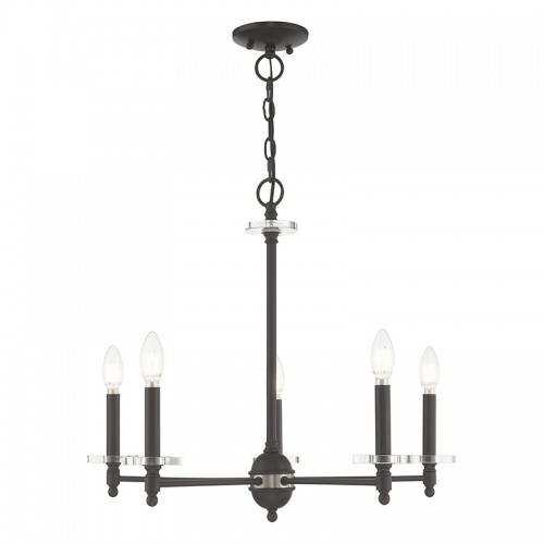 LIVEX LIGHTING 42705-07 Bancroft Chandelier Montreal