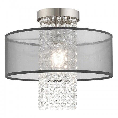 LIVEX LIGHTING 43202-91 Bella Vista Ceiling Mount Fredericton
