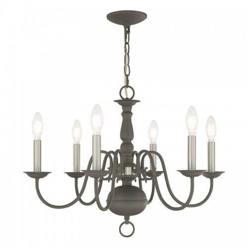 LIVEX LIGHTING 5006-76 Williamsburgh Chandelier Halifax