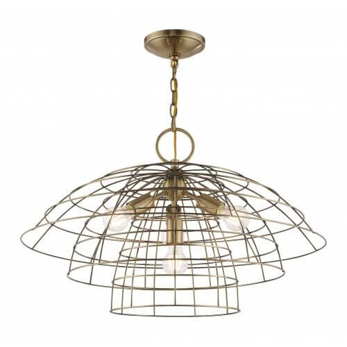 LIVEX LIGHTING 50948-01 Brooklyn Chandelier Edmonton