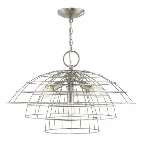LIVEX LIGHTING 50948-91 Brooklyn Chandelier Vancouver