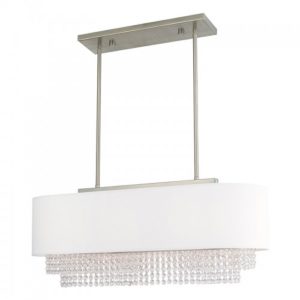 LIVEX LIGHTING 51124-91 Carlisle Linear Chandelier Vancouver