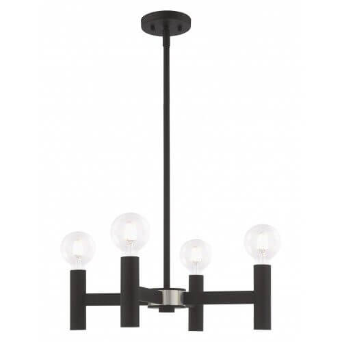 LIVEX LIGHTING 51134-04 Copenhagen Mini Chandelier Winnipeg