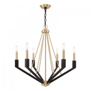 LIVEX LIGHTING 51166-12 Beckett Chandelier Mississagua