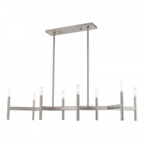 LIVEX LIGHTING 51178-91 Copenhagen Linear Chandelier Calgary