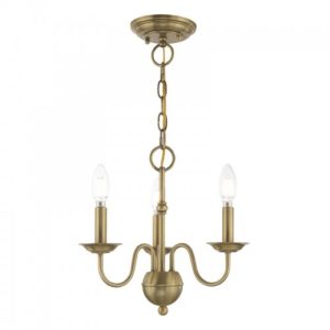 LIVEX LIGHTING 52163-01 Windsor Mini Chandelier Toronto