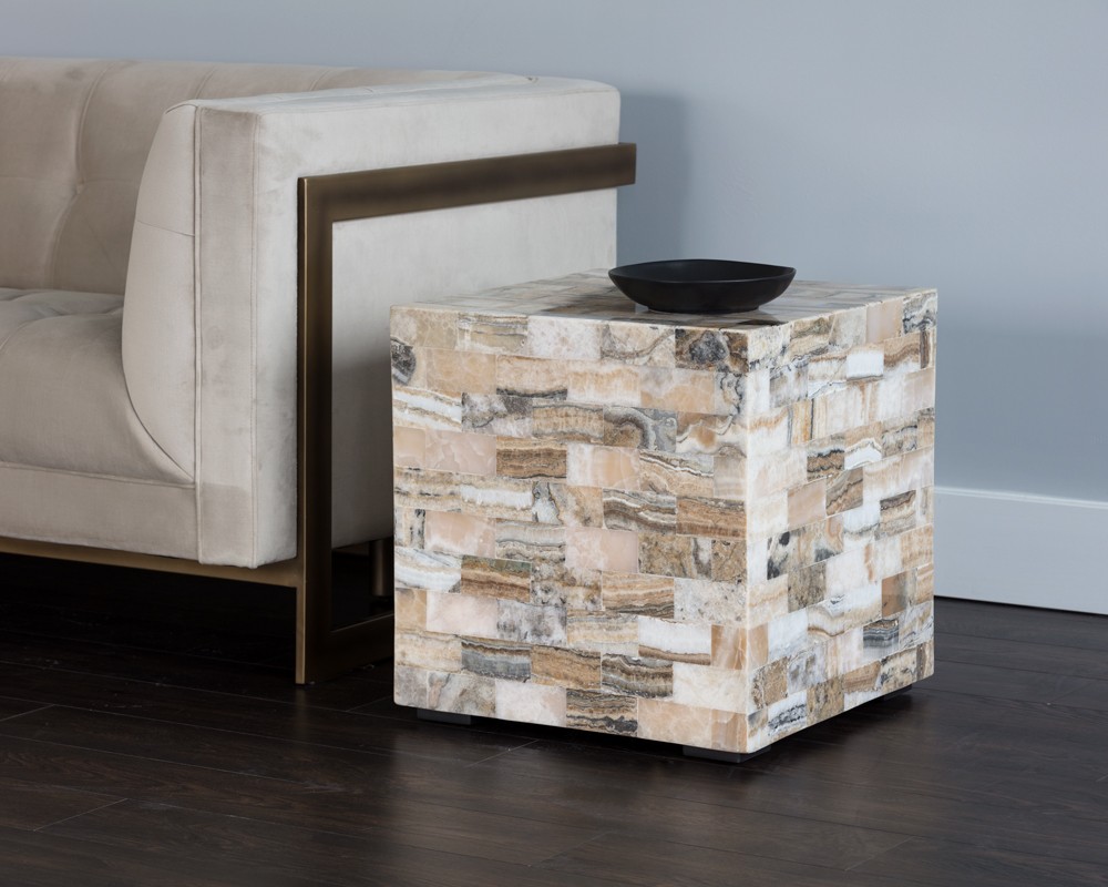 Sunpan 102694 BLANCA SIDE TABLE STONE Ottawa