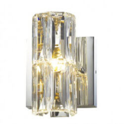 BETHEL mbc11031-160 CRYSTAL COVERED CYLINDER WALL SCONCE Winnipeg
