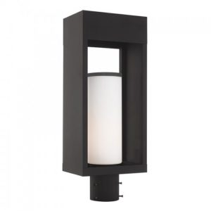 LIVEX LIGHTING 20985-04 Bleecker Post Top Lantern Ottawa
