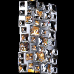 BETHEL ZA21 CLEAR CRYSTAL COVERED WALL SCONCE Edmonton